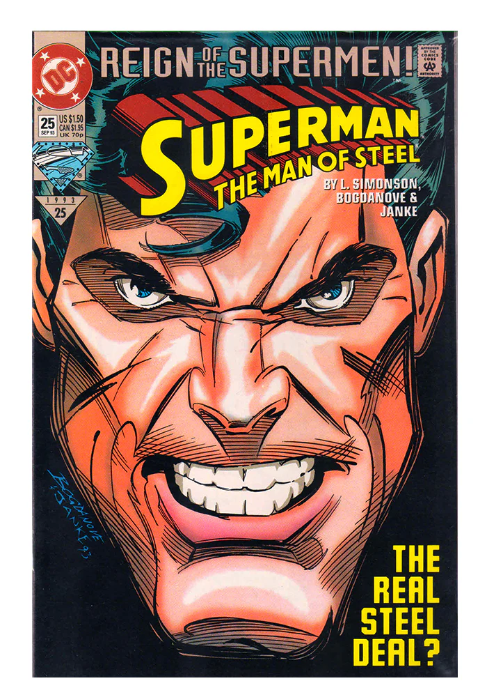 Comics - DC - Reign Of The Superman - September - 1993