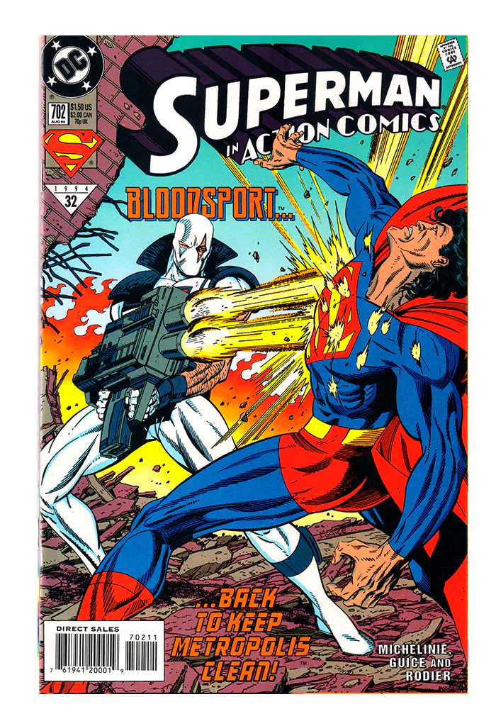 Comics - DC - Superman In Action Comics - August - 1994