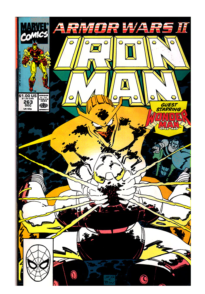 Comics - Marvel - Armor Wars II Iron Man Starring Wonder Man - December - 1990