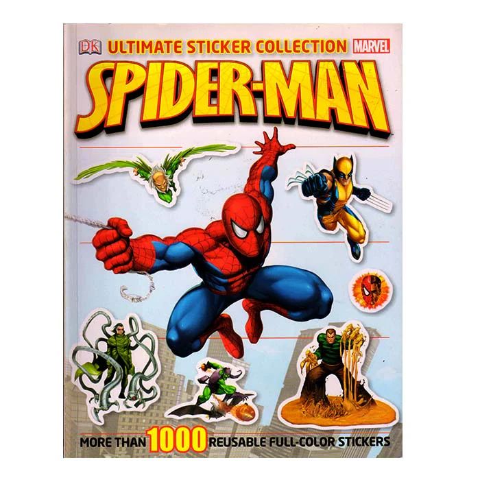 Comics - Marvel - Spider-Man - Ultimate Sticker Collection - 1000+ Reusable Stickers