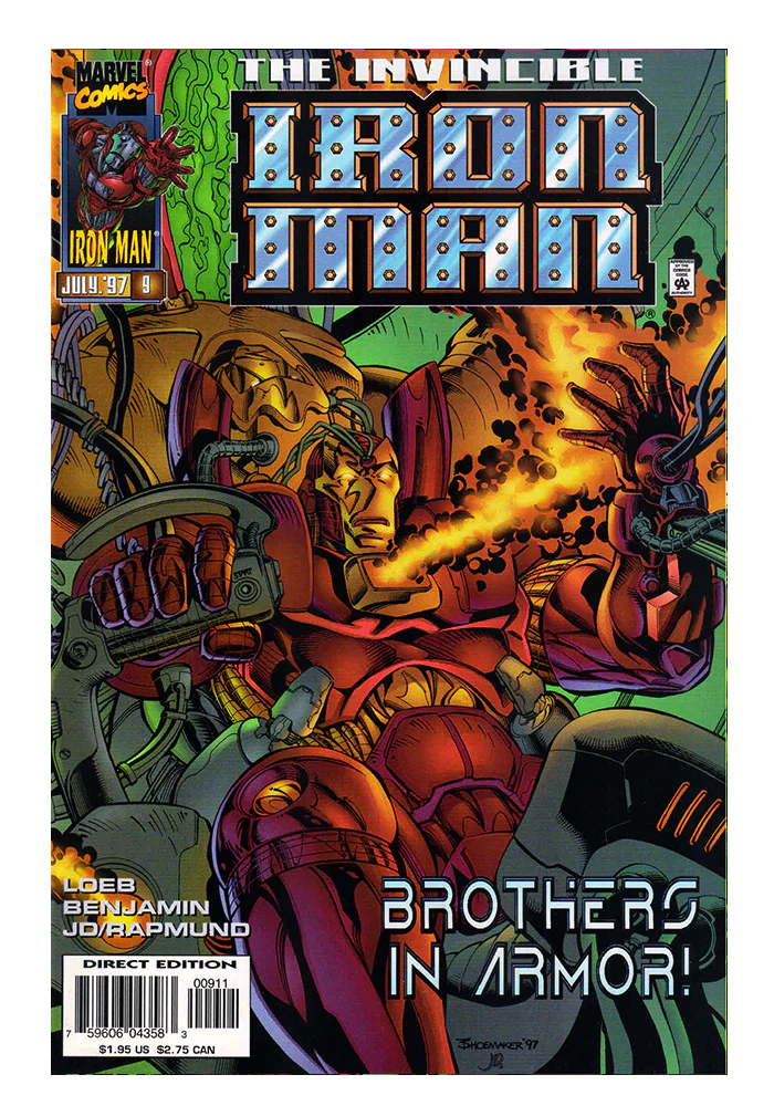 Comics - Marvel - The Invincible Iron Man - July - 1997