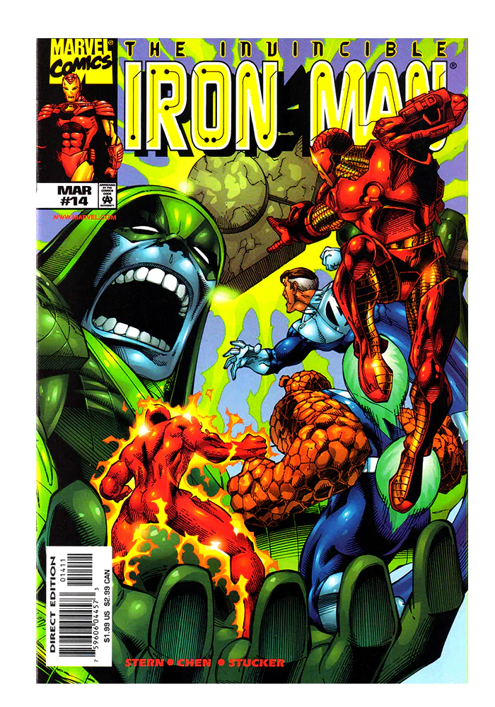 Comics - Marvel - The Invincible Iron Man - March - 1999