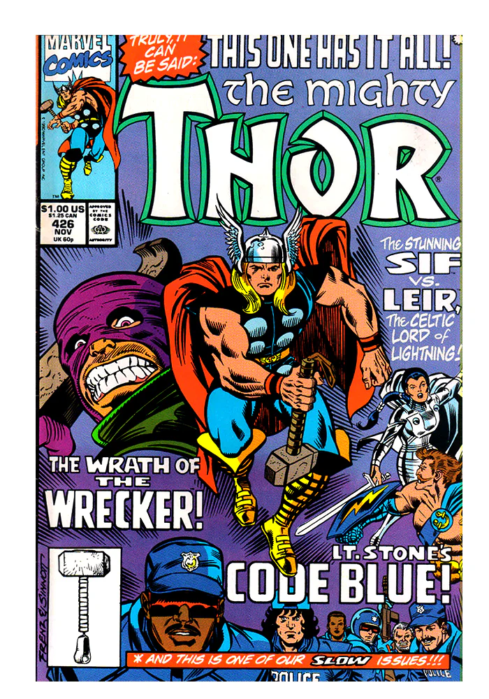 Comics - Marvel - The Mighty Thor - November - 1990