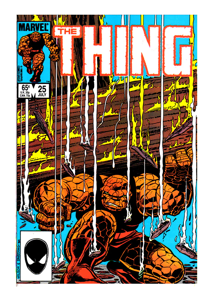 Comics - Marvel - The Thing - July - 1985