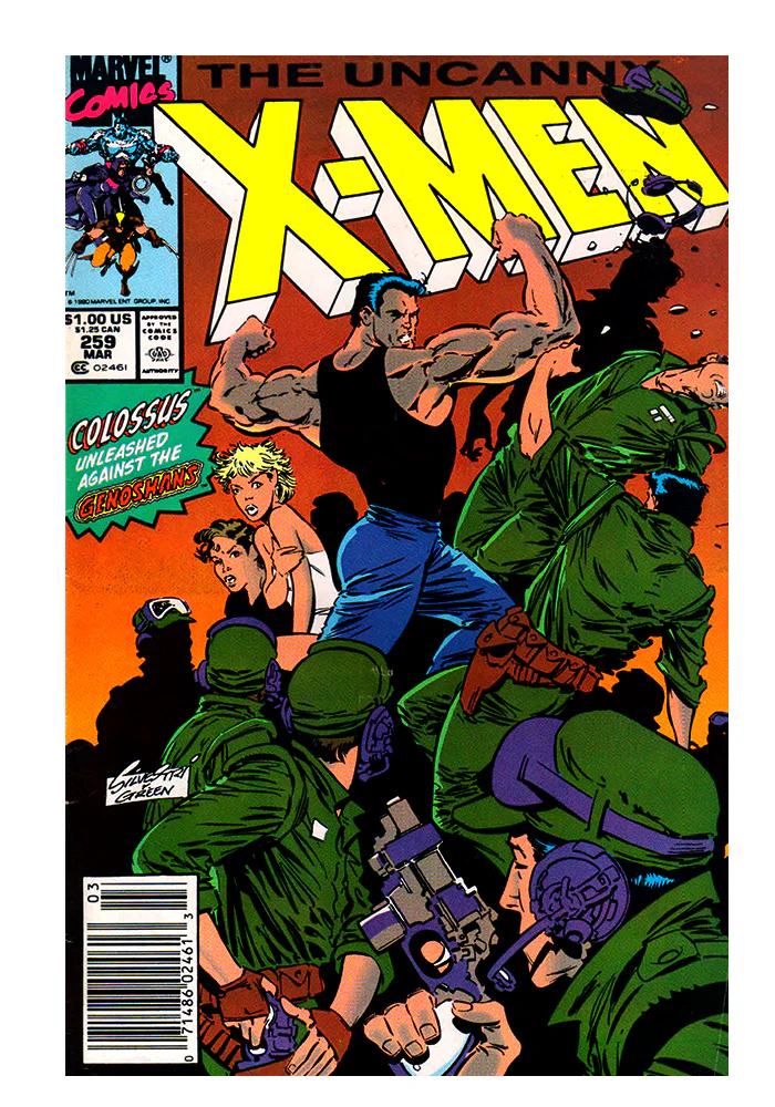 Comics - Marvel - The Uncann X-Men  - March - 1990