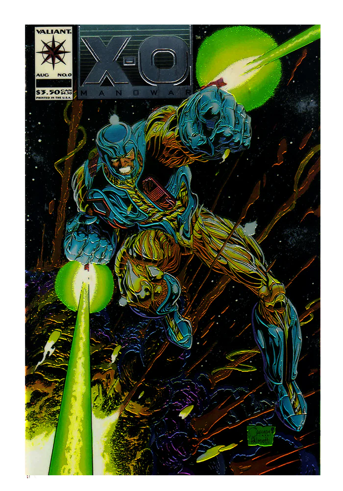 Comics - Valiant - X-O Manowar - August - 1993