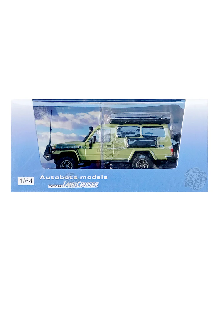 EXCLUSIVES Autobots Models Toyota Land Cruiser - Green (Scale 1:64)
