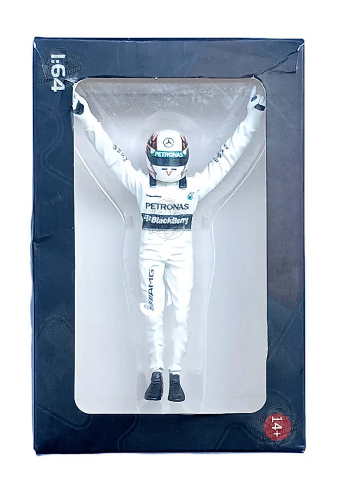 EXCLUSIVES Automodel Miniature Model - F1 Driver - White - Image 2
