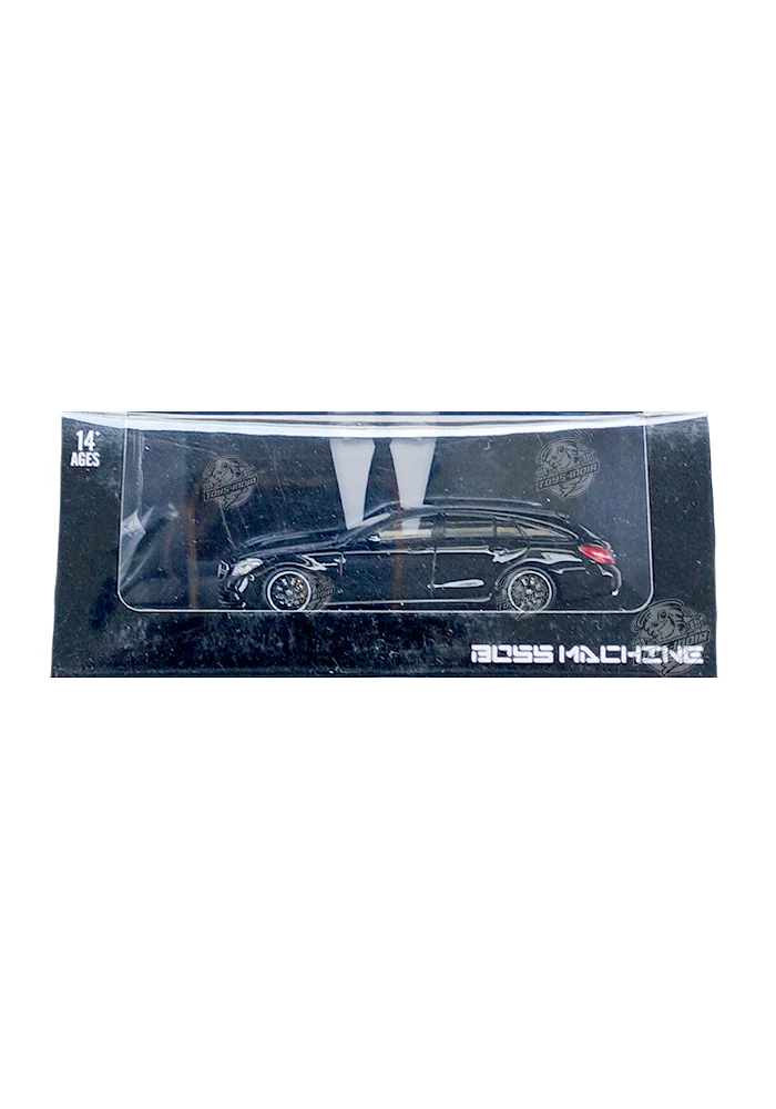 EXCLUSIVES Boss Machine Mercedes-AMG CLS63 - Black (Scale 1:64)