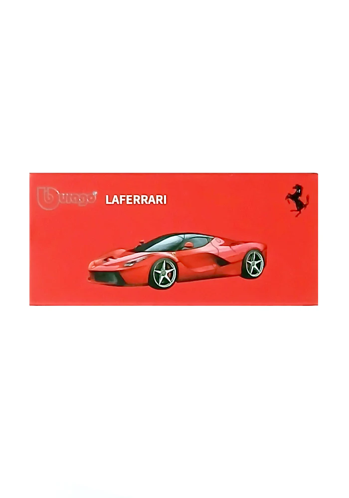 EXCLUSIVES Burago LaFerrari - Red (Scale 1:64)