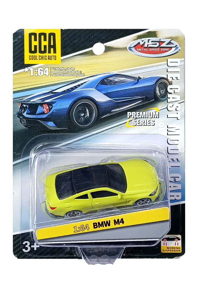 EXCLUSIVES CCA Premium BMW M4 - Green (Scale 1:64)