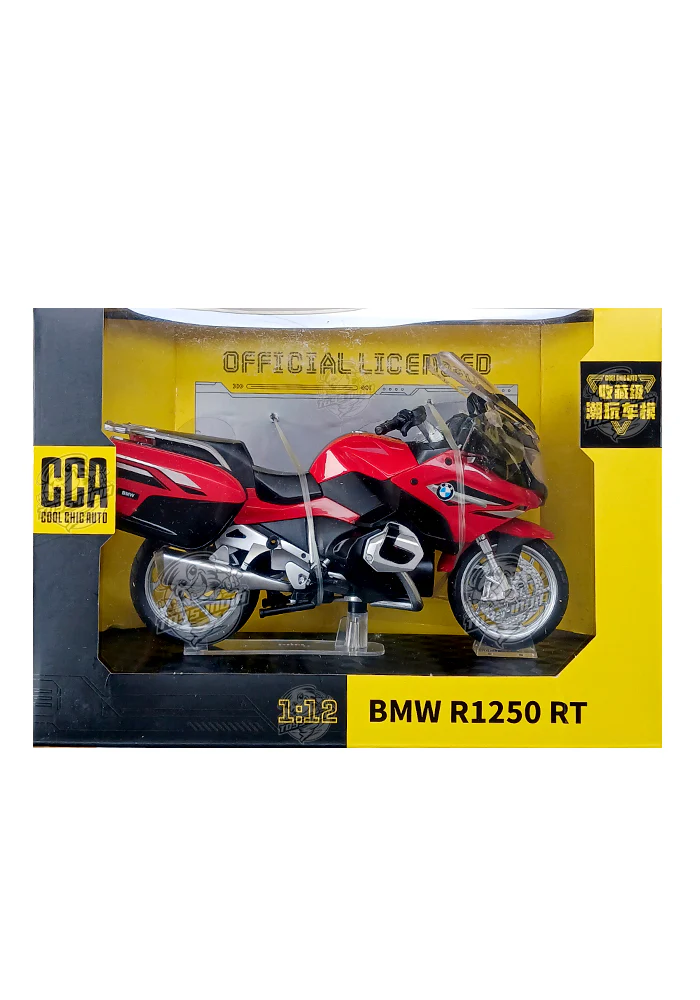 EXCLUSIVES CCA Premium BMW R1250 RT - Red / Black (Scale 1:12)