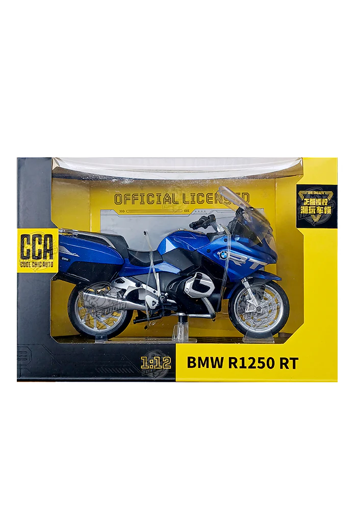 EXCLUSIVES CCA Premium BMW R1250 RT - Blue / Black (Scale 1:12)