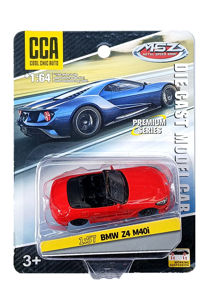 EXCLUSIVES CCA Premium BMW Z4 M40i - Red (Scale 1:64)