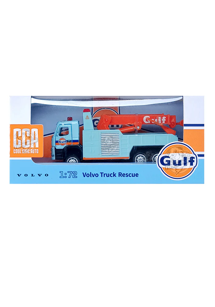 EXCLUSIVES CCA Premium Gulf Volvo Truck Rescue - Blue / Orange (Scale 1:72)