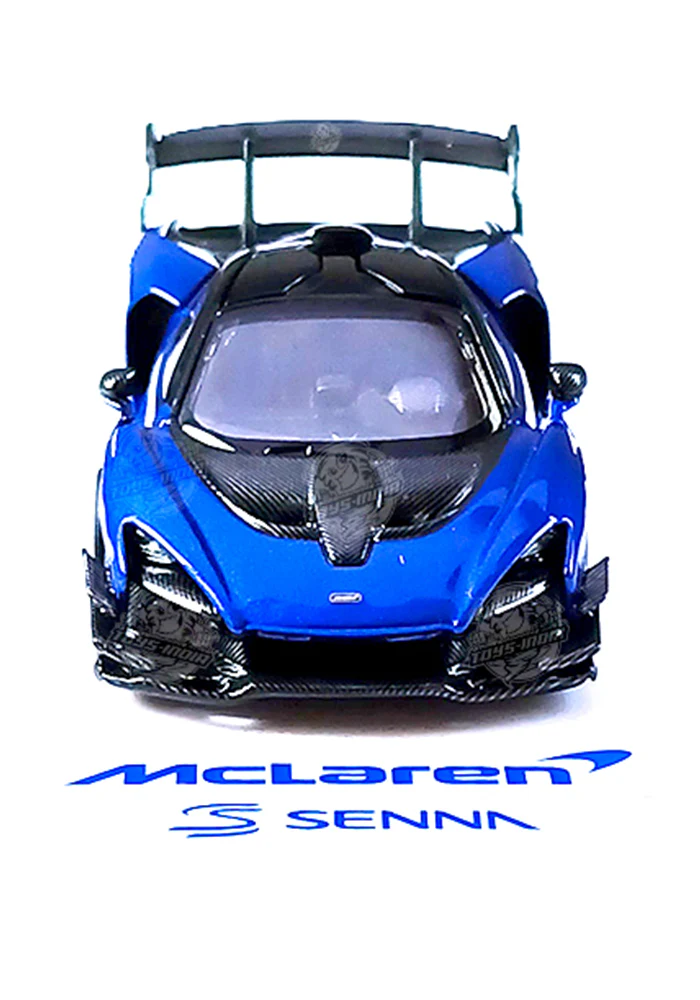 EXCLUSIVES CM Model McLaren Senna - Blue (Scale 1:64) - Image 2