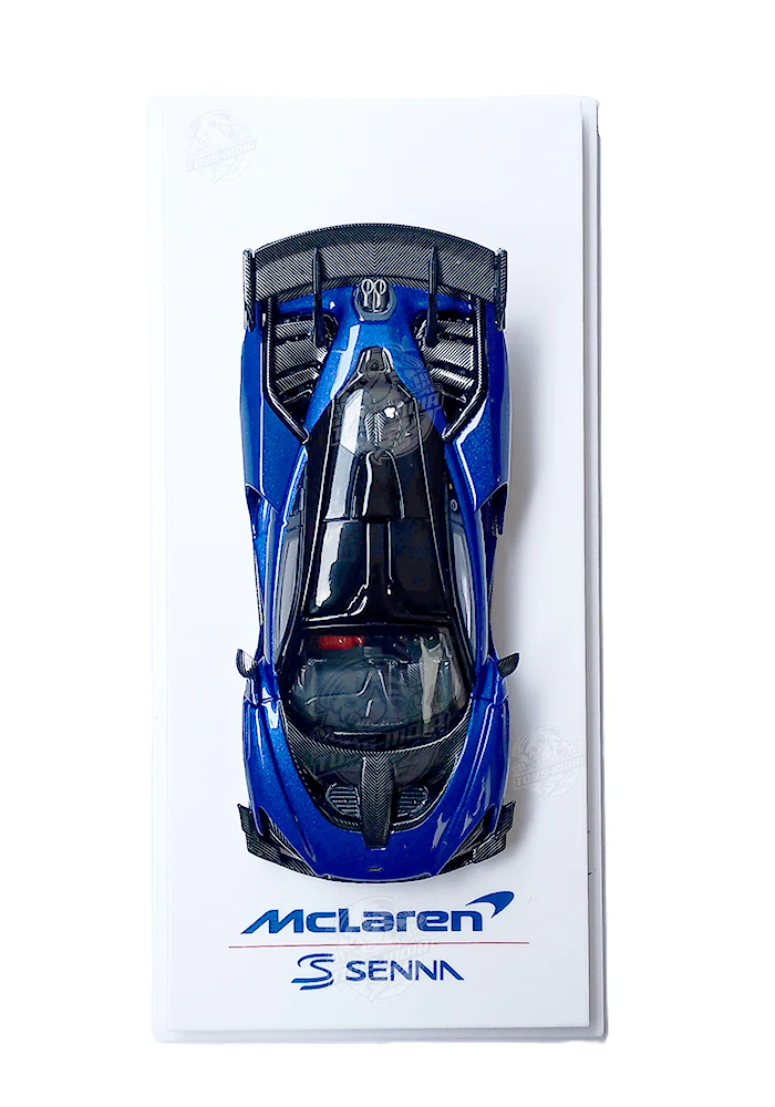 EXCLUSIVES CM Model McLaren Senna - Blue (Scale 1:64) - Image 4