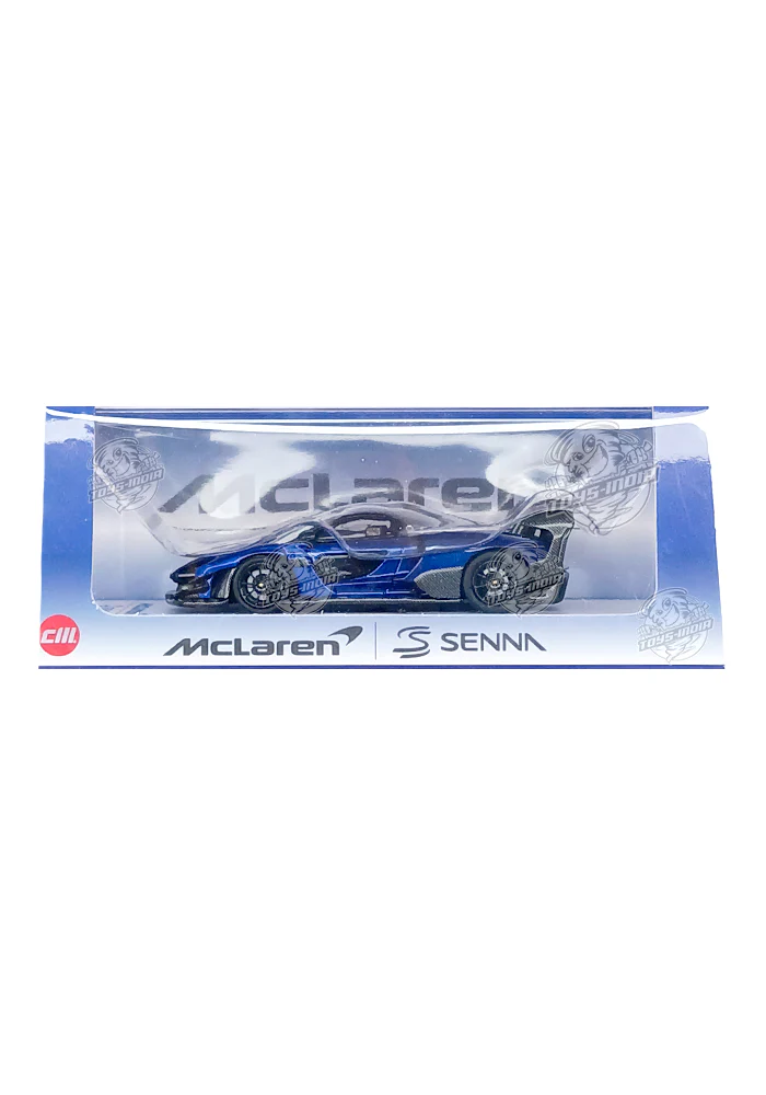 EXCLUSIVES CM Model McLaren Senna - Blue (Scale 1:64) - Image 5