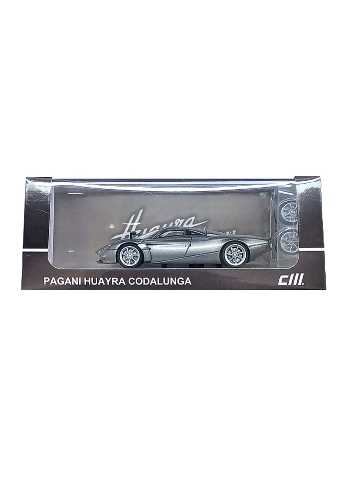 EXCLUSIVES CM Model Pagani Huayra Codalunga - Silver (Scale 1:64)