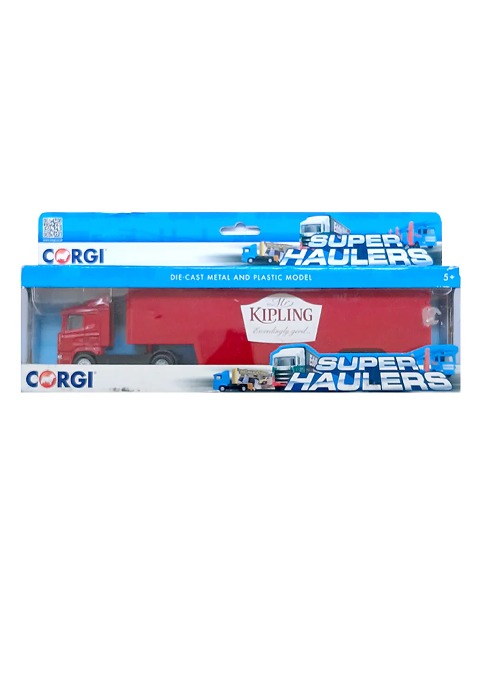 EXCLUSIVES Corgi UK Super Haulers Mr. Kipling Truck - Red (Scale 1:43)