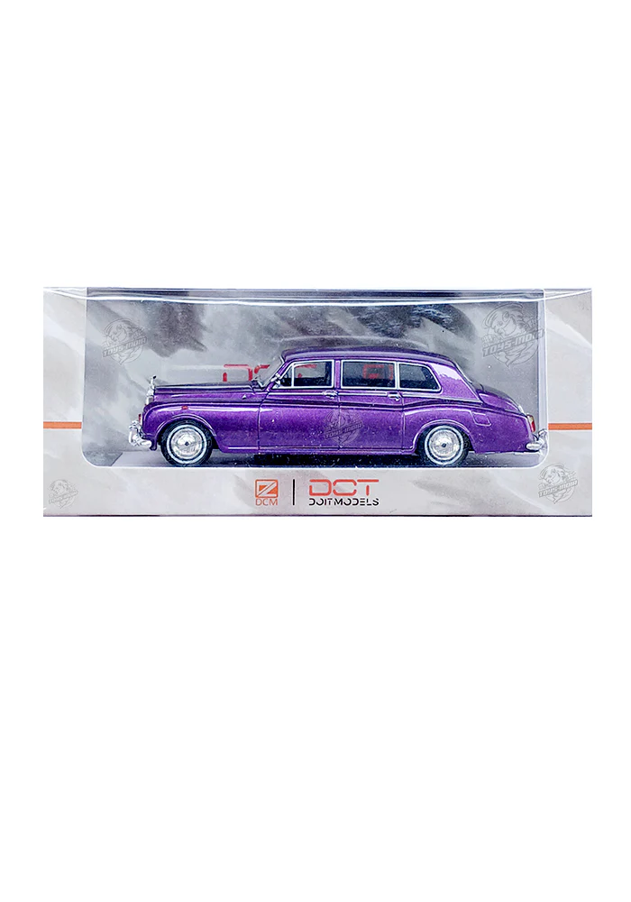 EXCLUSIVES Dot Model Rolls-Royce Phantom VI - Purple (Scale 1:64)