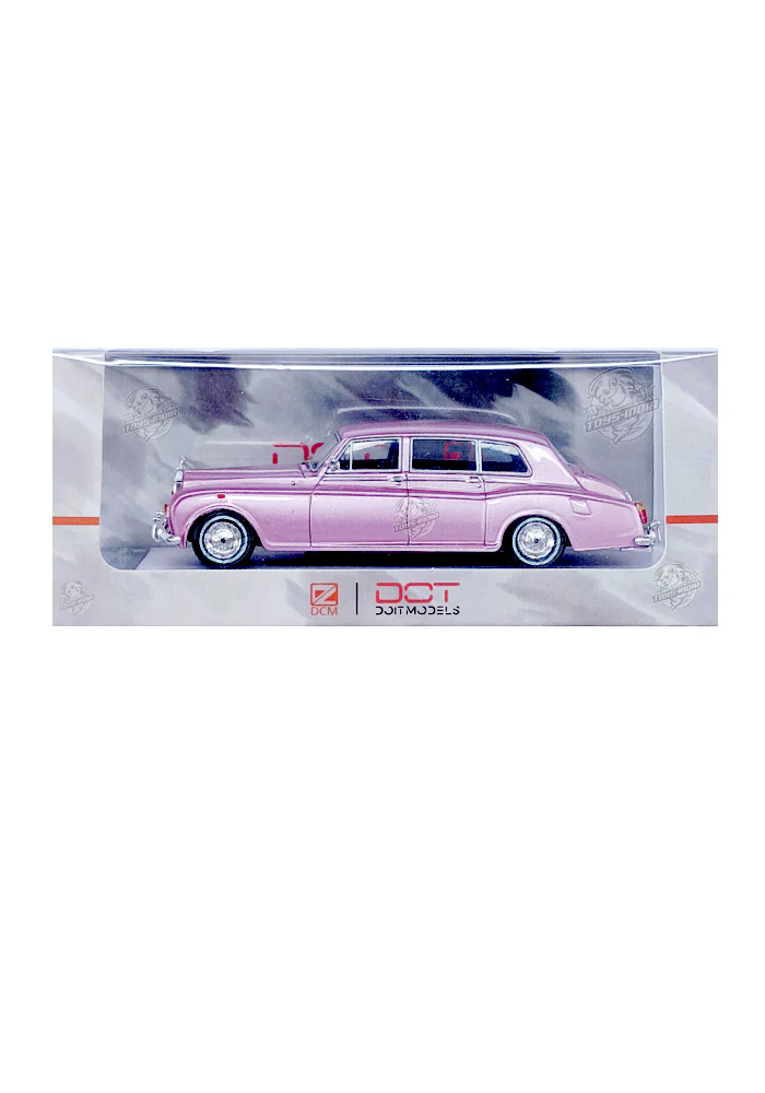 EXCLUSIVES Dot Model Rolls-Royce Phantom VI - Pink (Scale 1:64)