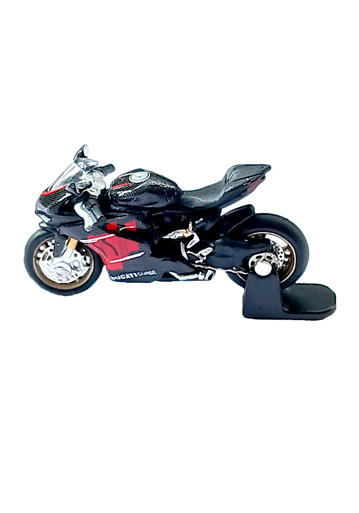 EXCLUSIVES Ducati Panigale - Black / Red (Scale 1:76)