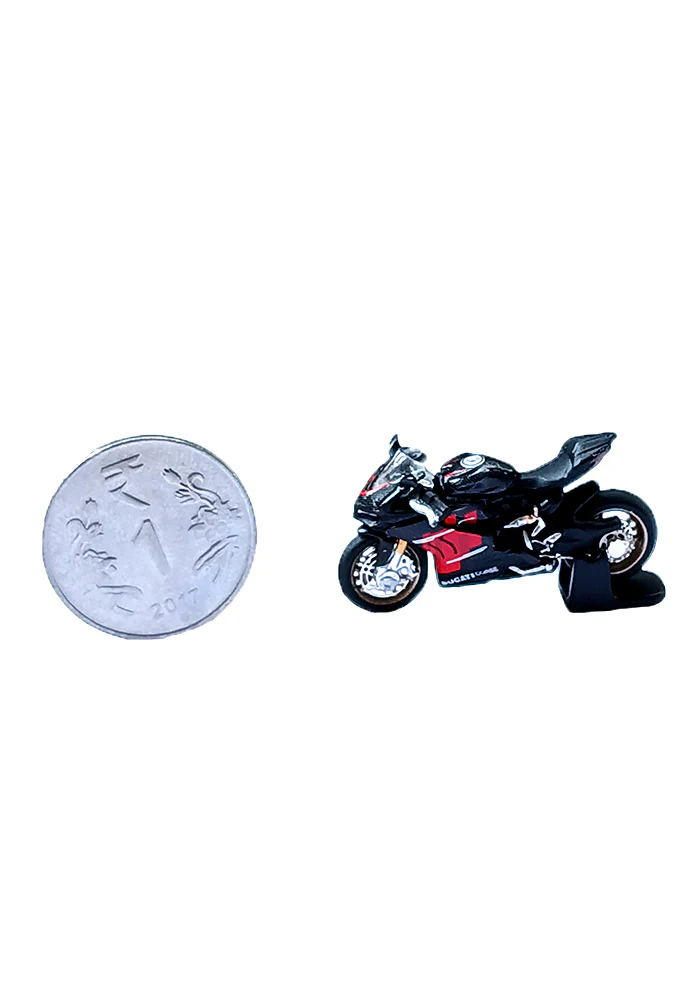 EXCLUSIVES Ducati Panigale - Black / Red (Scale 1:76) - Image 2