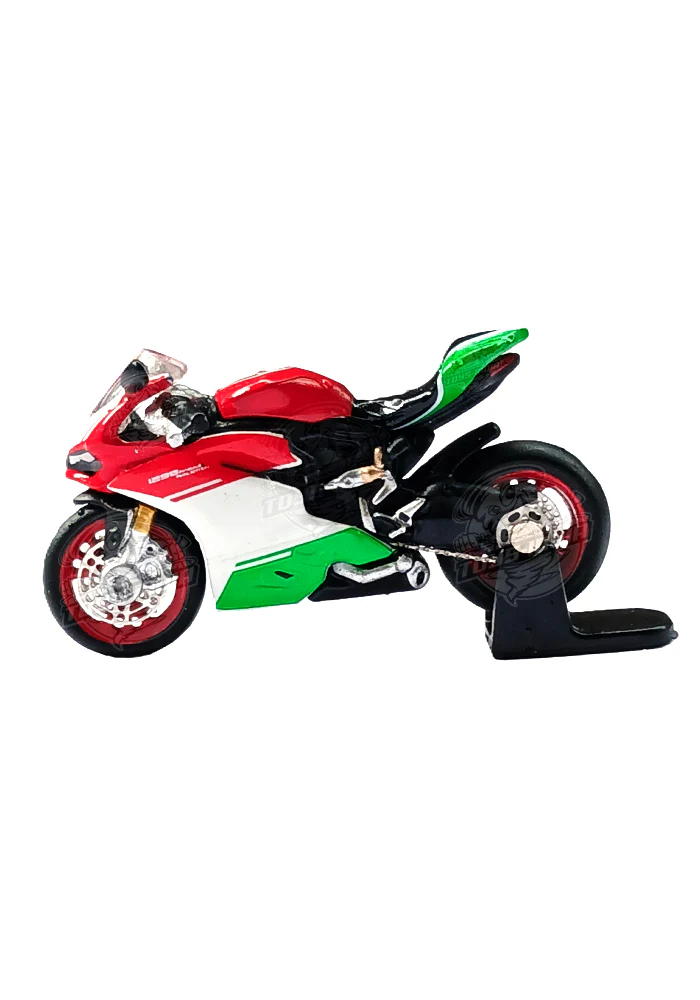 EXCLUSIVES Ducati Panigale - Red / White / Green (Scale 1:76) - Image 2