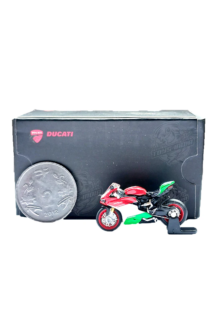 EXCLUSIVES Ducati Panigale - Red / White / Green (Scale 1:76) - Image 3