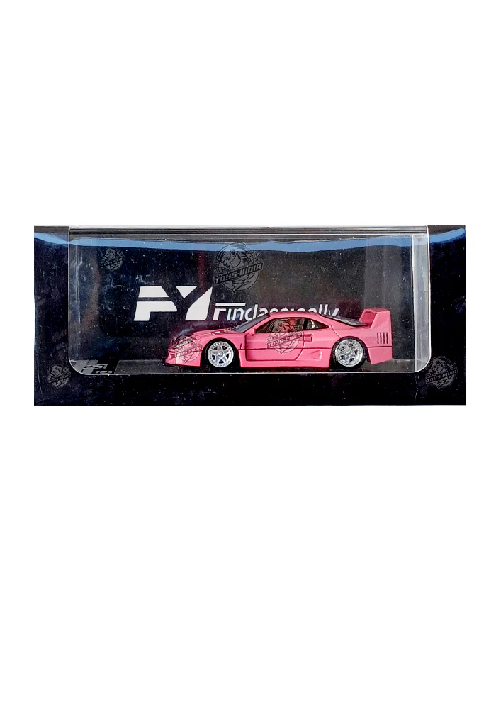 EXCLUSIVES Findassically FY Ferrari F40 - Pink (Scale 1:64)