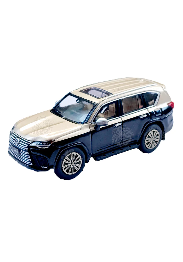 EXCLUSIVES GCD 2021 Lexus LX600 - Black / Beige (Scale 1:64)