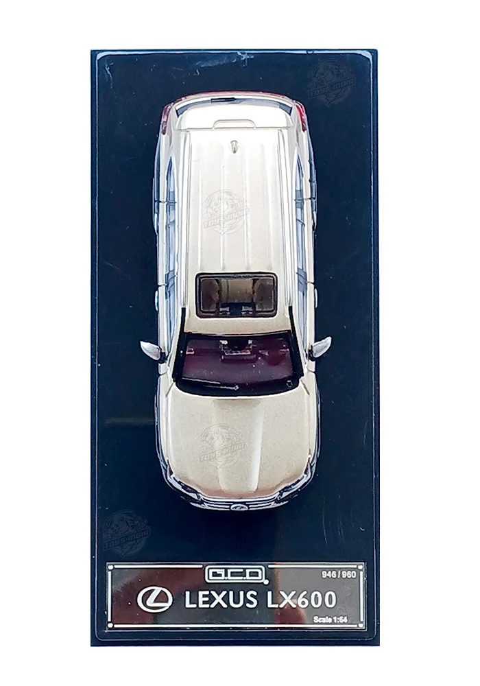 EXCLUSIVES GCD 2021 Lexus LX600 - Black / Beige (Scale 1:64) - Image 3