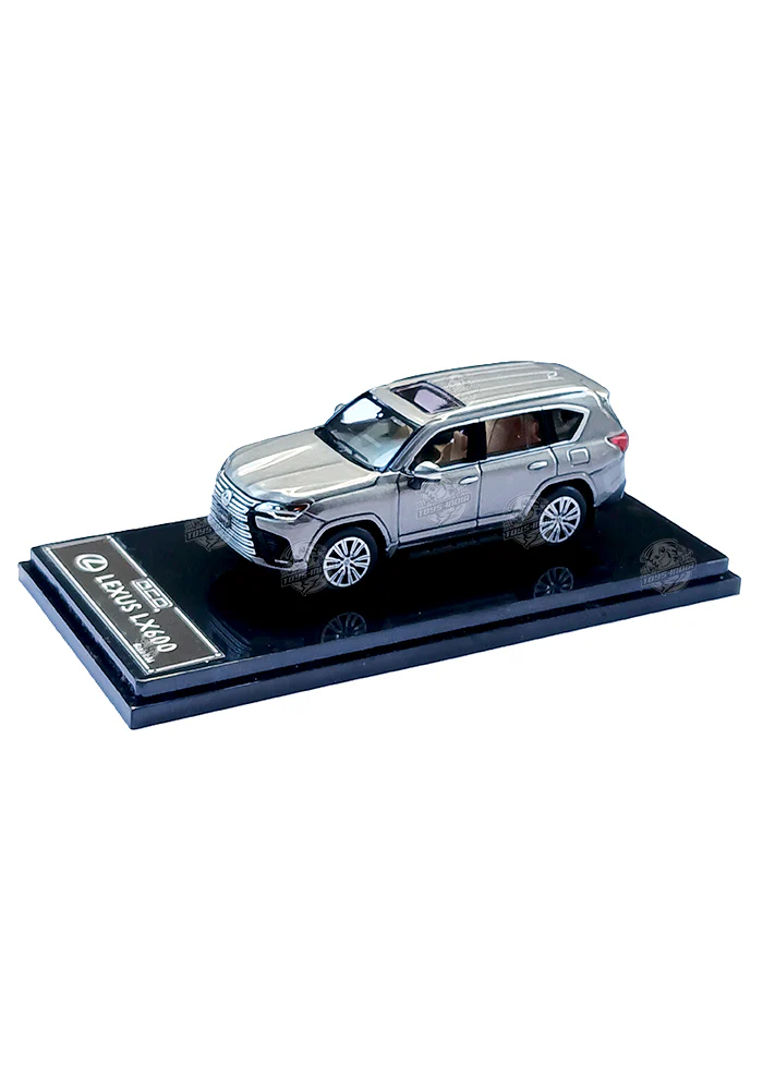 EXCLUSIVES GCD 2021 Lexus LX600 - Grey (Scale 1:64) - Image 2