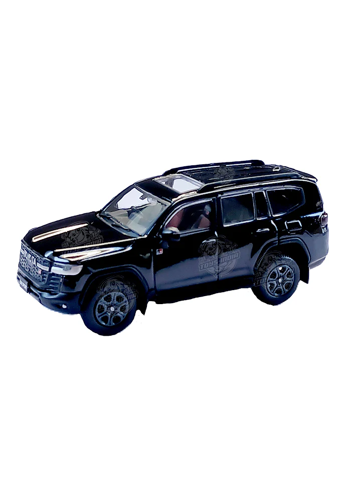 EXCLUSIVES GCD Toyota Land Cruiser 300 - Black (Scale 1:64)