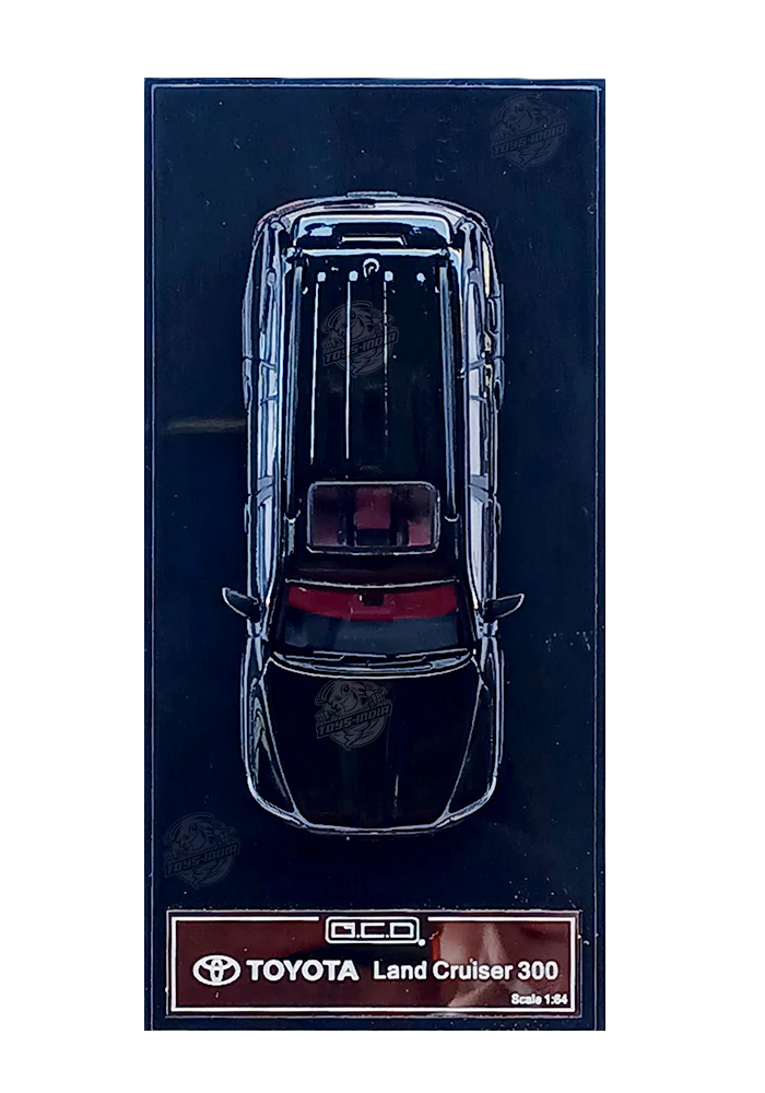 EXCLUSIVES GCD Toyota Land Cruiser 300 - Black (Scale 1:64) - Image 3