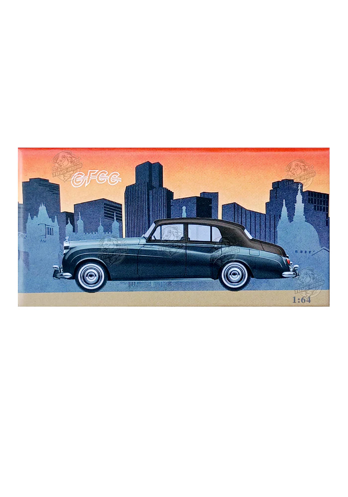 EXCLUSIVES GFCC Toys 1955 Rolls Royce Silver cloud - Grey (Scale 1:64) - Image 5