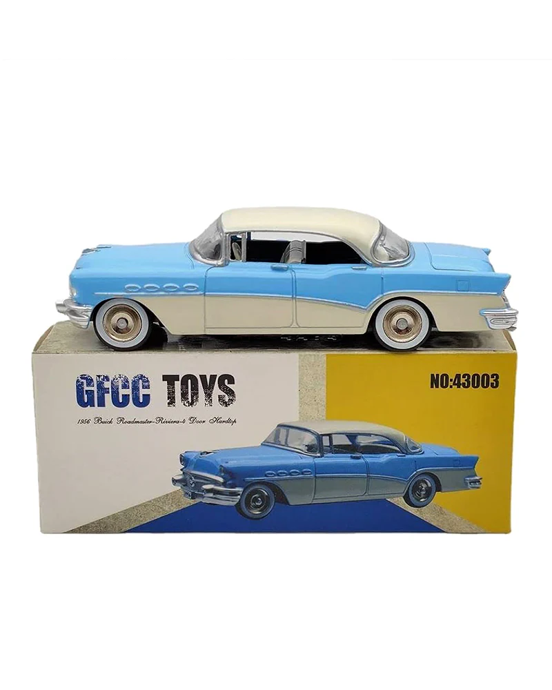 EXCLUSIVES GFCC Toys 1956 Buick Roadmaster Riviera - 4 Door Hardtop - Blue