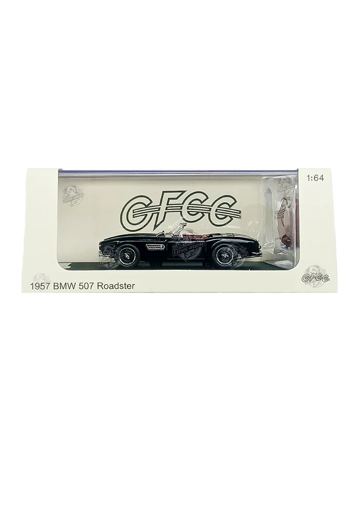 EXCLUSIVES GFCC Toys 1957 BMW 507 Roadster - Black (Scale 1:64)