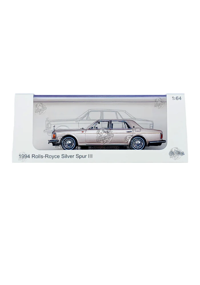 EXCLUSIVES GFCC Toys 1994 Rolls Royce Silver Spur III - Champagne (Scale 1:64)