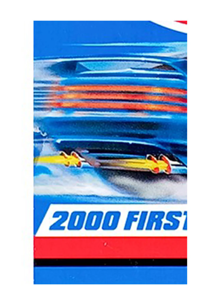 EXCLUSIVES Hot Wheels 2000 First Editions Thomassima 3 - Red / Silver - 1999 Card (Card Damage / Car in Excellent Condition) (With Protector Case) - Image 2