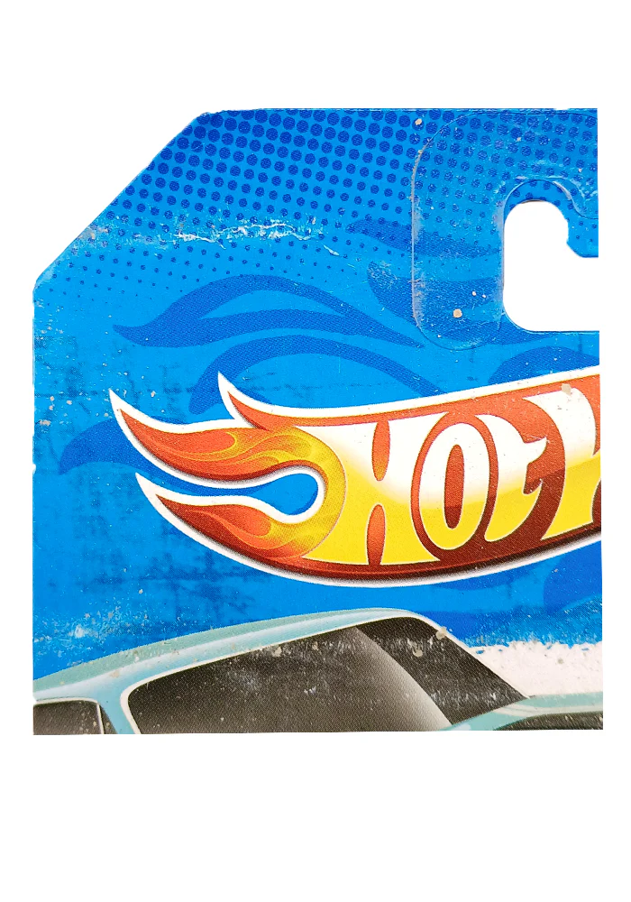 EXCLUSIVES Hot Wheels '68 Chevy Nova - Green / White - 2010 Card (Creased Card / Car in Excellent Condition) (With Protector Case) - Image 3