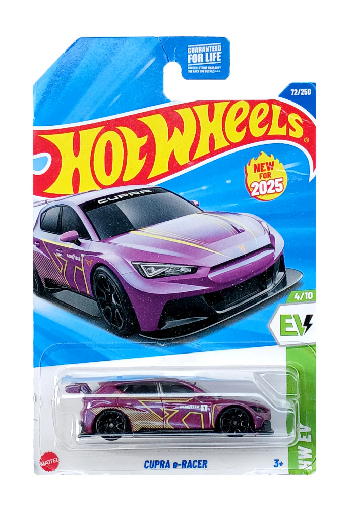 EXCLUSIVES Hot Wheels Cupra e-Racer - Purple - 2024 Card