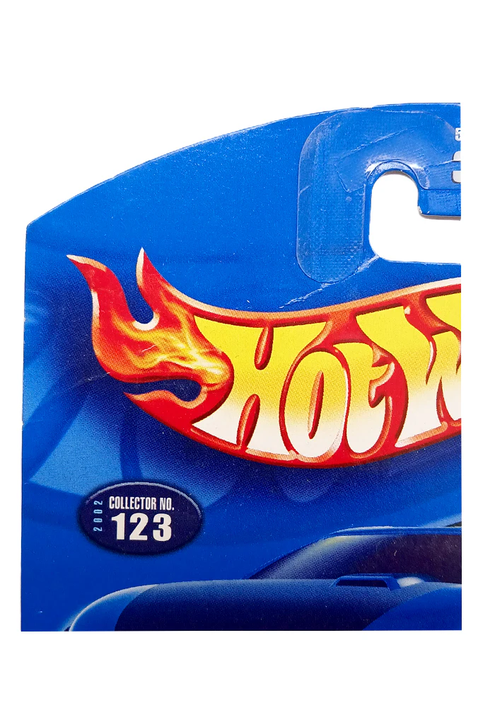 EXCLUSIVES Hot Wheels Evil Twin - Golden - 2001 Card (With Protector Case) - Image 2