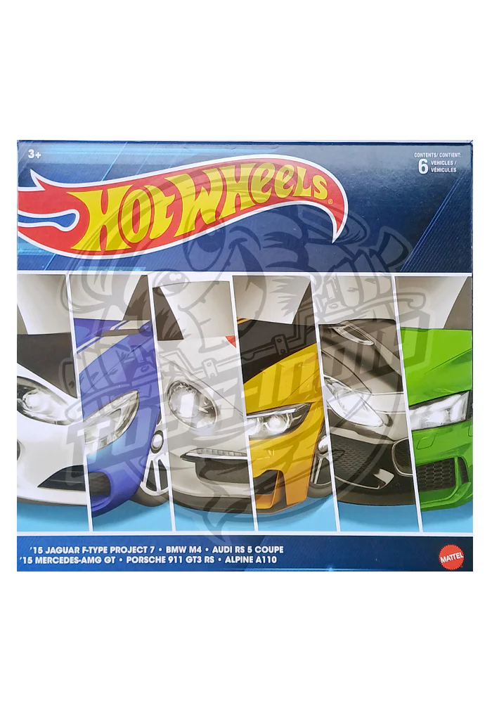 EXCLUSIVES Hot Wheels - Pack of 6 Cars - 2021 Card - Image 3
