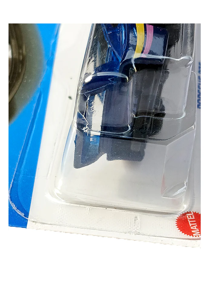 EXCLUSIVES Hot Wheels Porsche 935 - Blue - 2021 Card (Blister Damage / Car in Excellent Condition) (With Protector Case) - Image 2