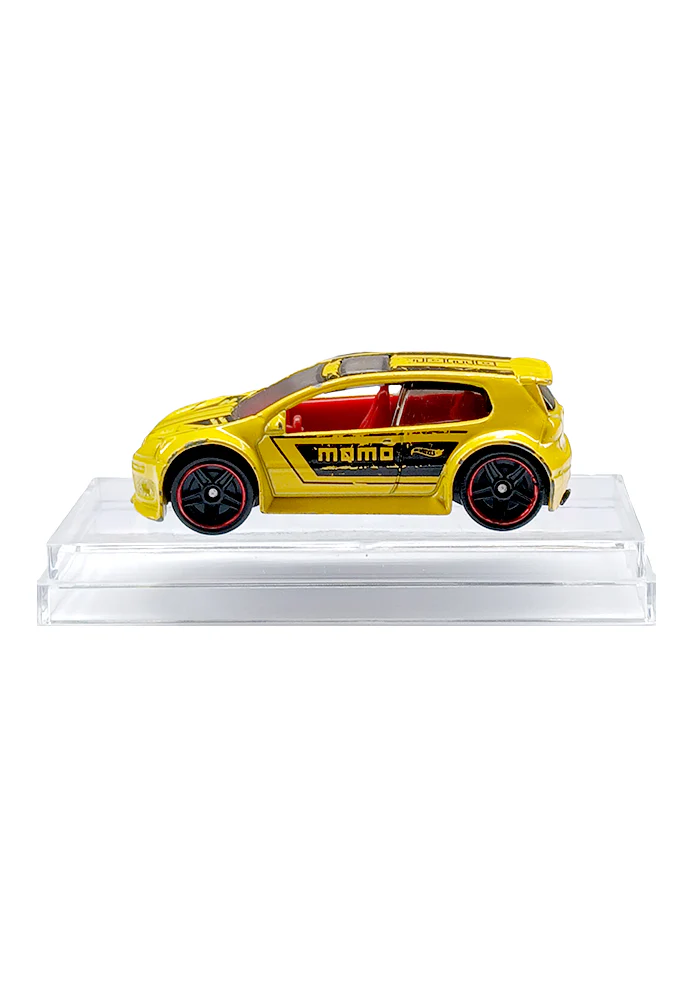 EXCLUSIVES Hot Wheels Premium - 1 Car Display - Stackable Collector Plastic Case with Car Platform Base (Type 3) - 1:64 Scale (CAR NOT INCLUDED) - Image 3