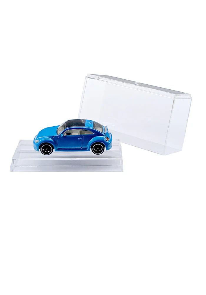 EXCLUSIVES Hot Wheels Premium - 1 Car Display - Stackable Collector Plastic Case with Car Platform Base (Type 3) - 1:64 Scale (CAR NOT INCLUDED) - Image 4