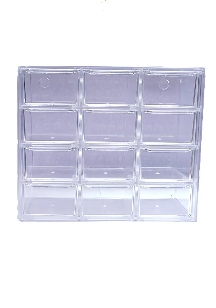 EXCLUSIVES Hot Wheels Premium - 12 Car Display - Drawer Style Collector Plastic Case (Type 1) - 1:64 Scale (CAR NOT INCLUDED) - Image 3