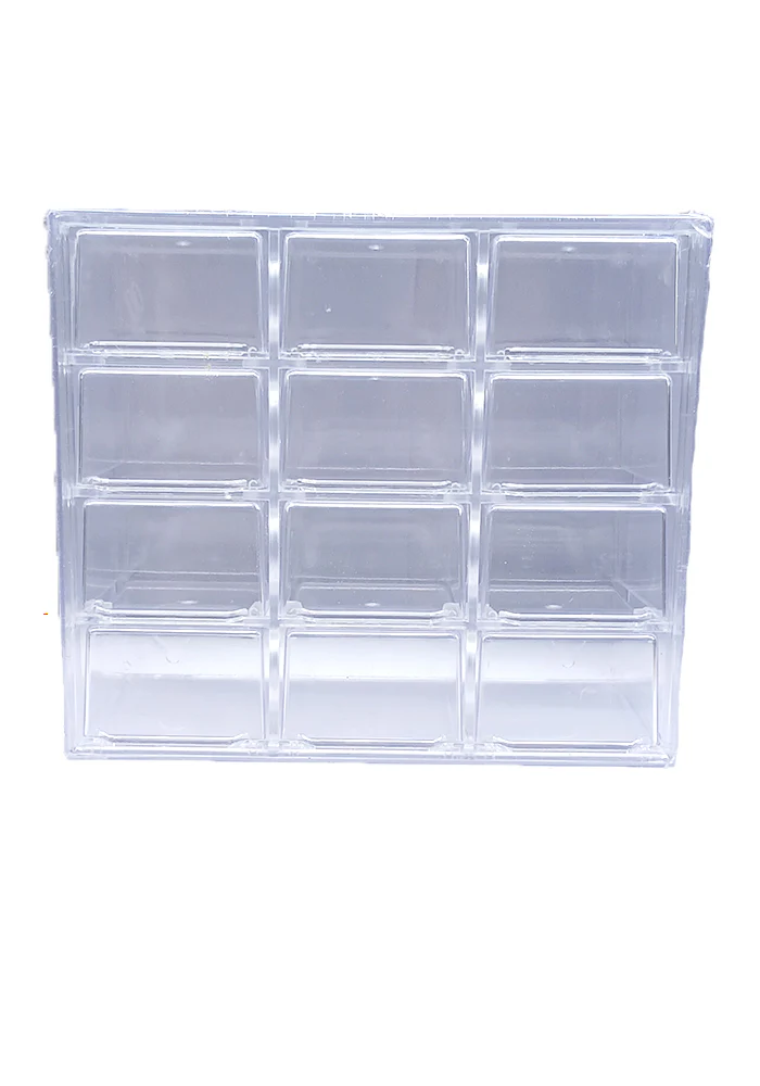 EXCLUSIVES Hot Wheels Premium - 12 Car Display - Drawer Style Collector Plastic Case (Type 1) - 1:64 Scale (CAR NOT INCLUDED) - Image 4